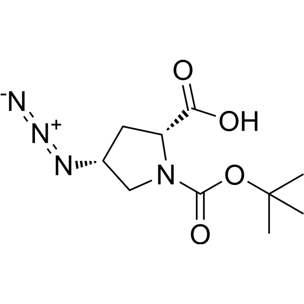 (2R,4R)-Boc-D-Pro(4-N3)-OH 650601-59-5